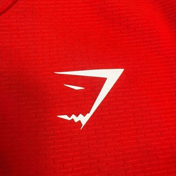 Gymshark Red Short Sleeve Tee - Picture 3 of 6